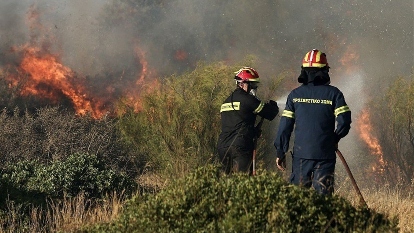 Θεσσαλονίκη - Πυρκαγιά: Κάηκαν 90 στρέμματα από τη φωτιά στο Σέιχ Σου!