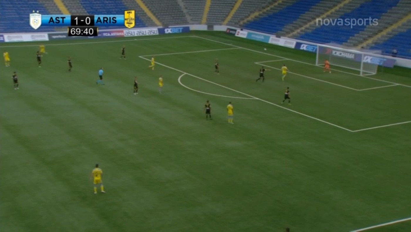 Βρήκε δίχτυα ξανά ο Τομάσοφ, 2-0 η Αστάνα τον Άρη
