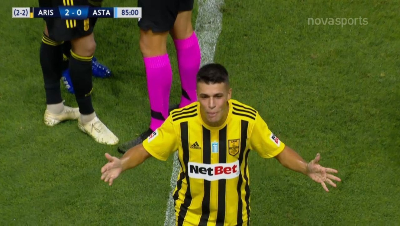 Η κόκκινη κάρτα στον Ματέο Γκαρσία που προκάλεσε τις αντιδράσεις του Άρη (vid)