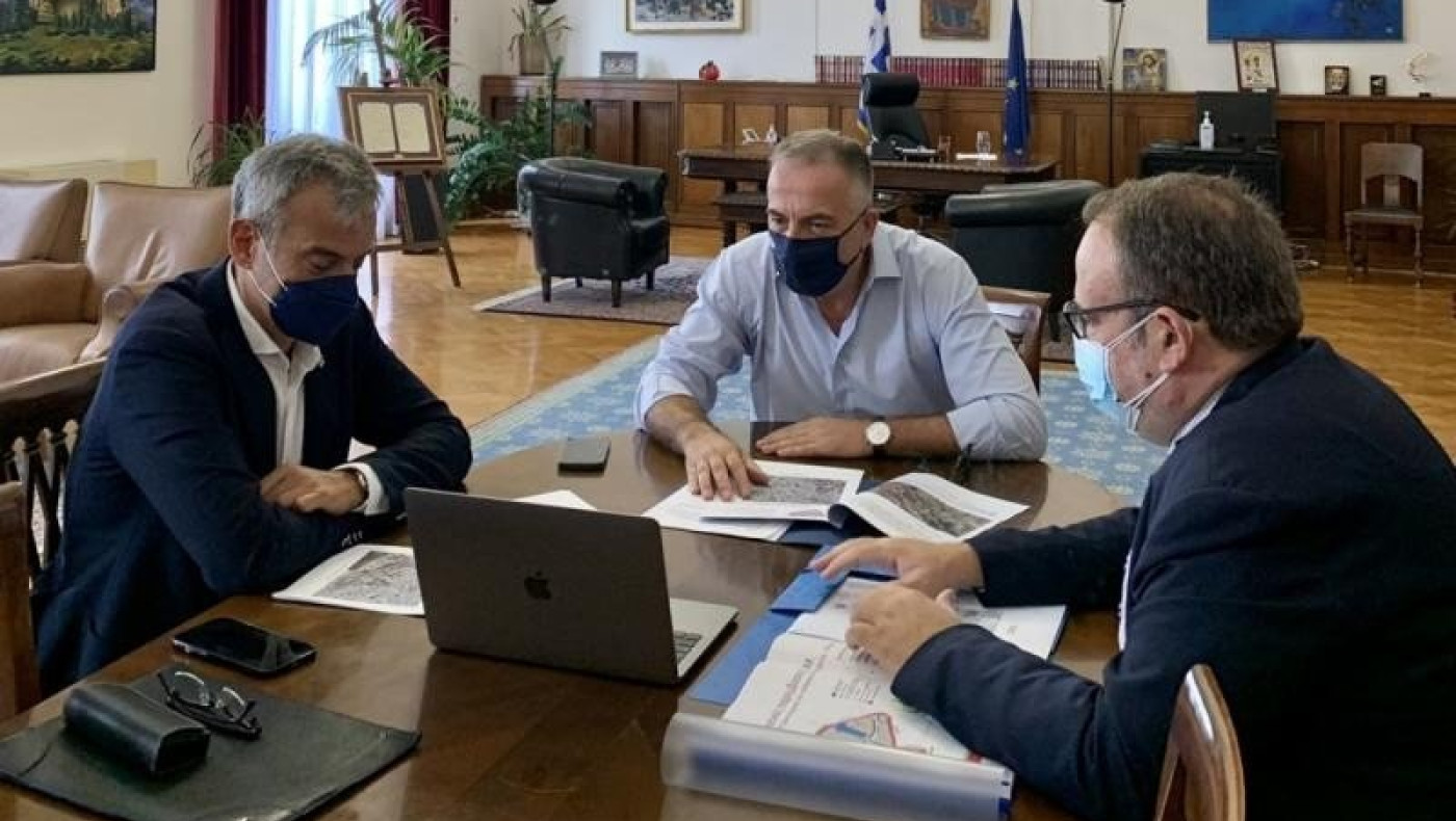 Συνάντηση Καλαφάτη-Ζέρβα για τη Νέα Τούμπα και την ανάπλαση της ΔΕΘ