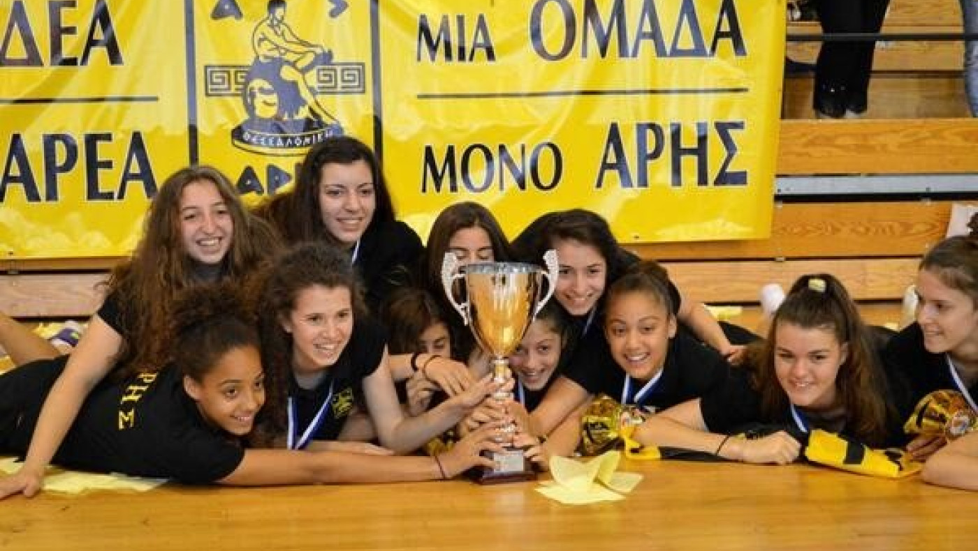 Πρωταθλήτριες οι «μικρές» του Άρη