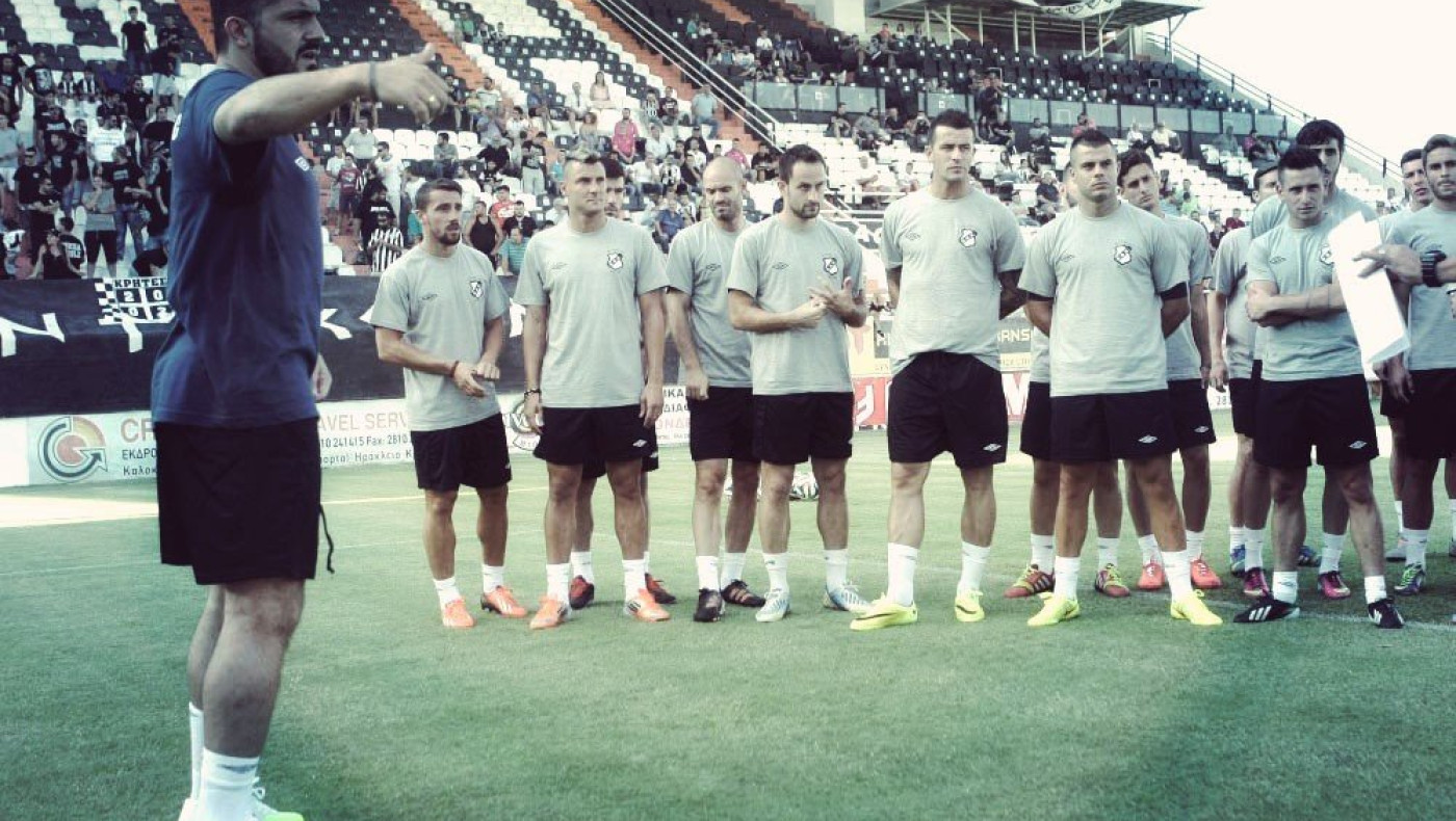 Πρώτη  με αποθέωση Γκατούζο