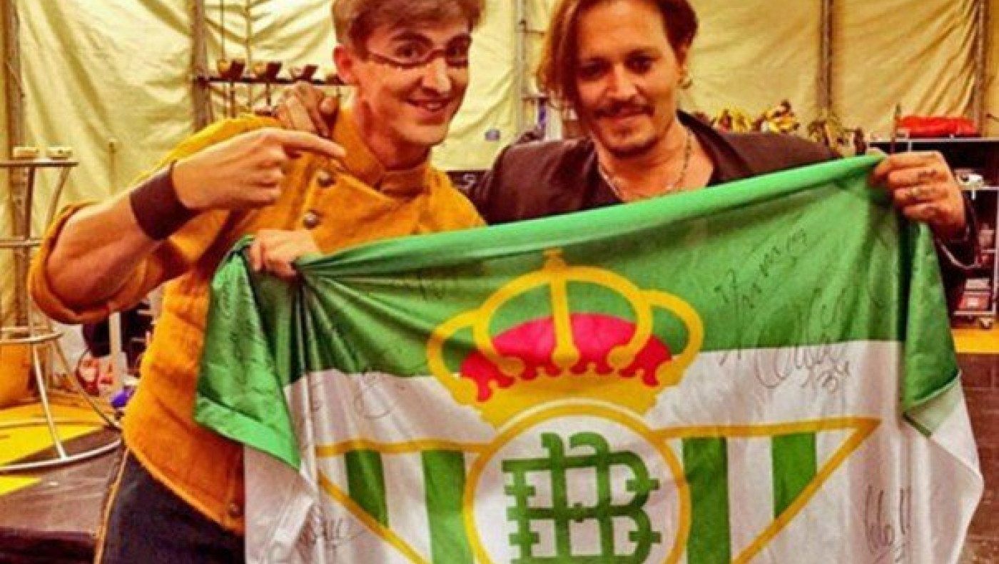 Οπαδός της Μπέτις ο Τζόνι Ντέπ