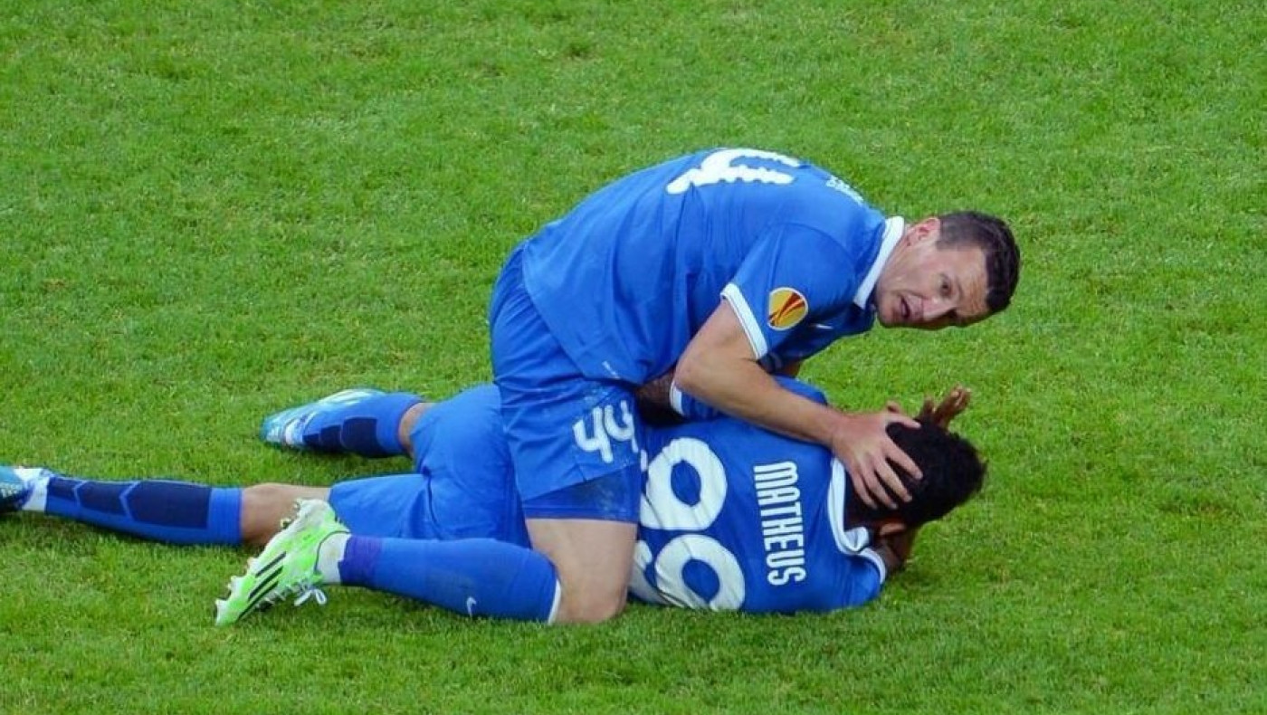 Κάταγμα στη μύτη ο Ματέους