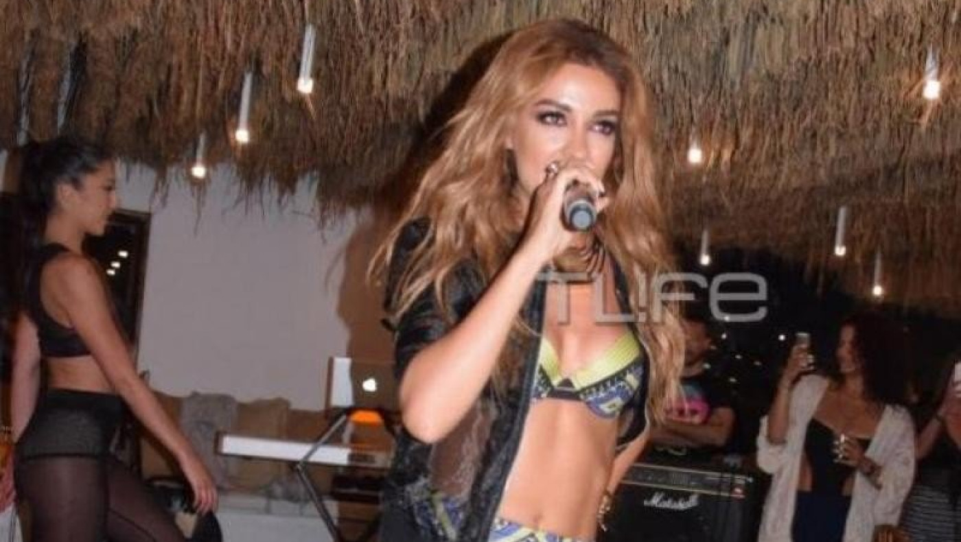 Η Ελένη Φουρέιρα... αναστάτωσε και την Μύκονο (ΒΙΝΤΕΟ)
