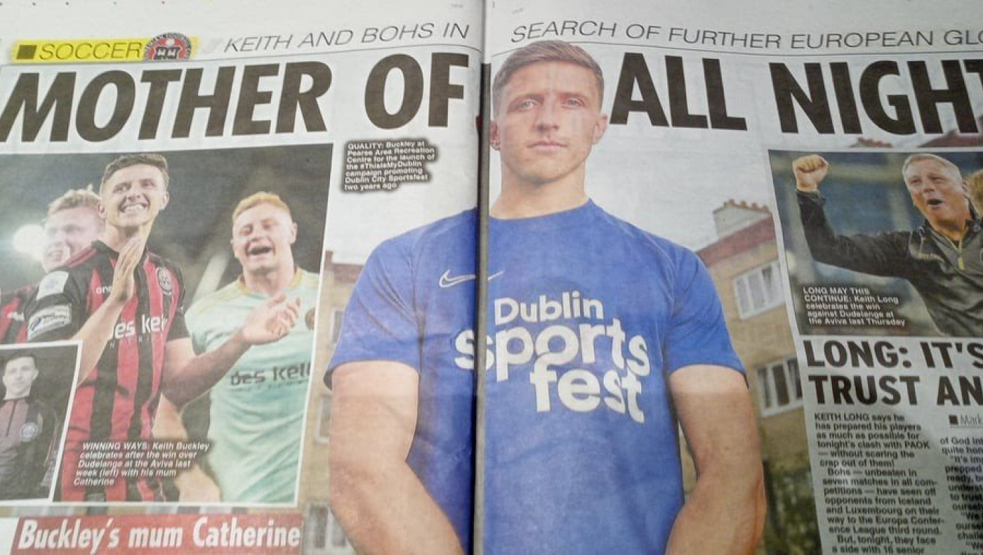 Πρώτο θέμα στην Ιρλανδία το παιχνίδι του ΠΑΟΚ... και η μεταγραφή του Κέιν