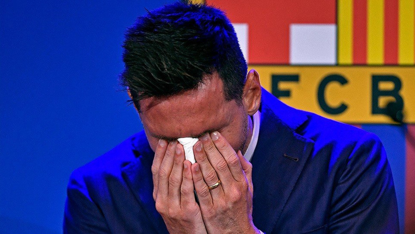 Λιονέλ Μέσι: Σε δημοπρασία το χαρτομάντηλο που σκούπισε τα δάκρυα του
