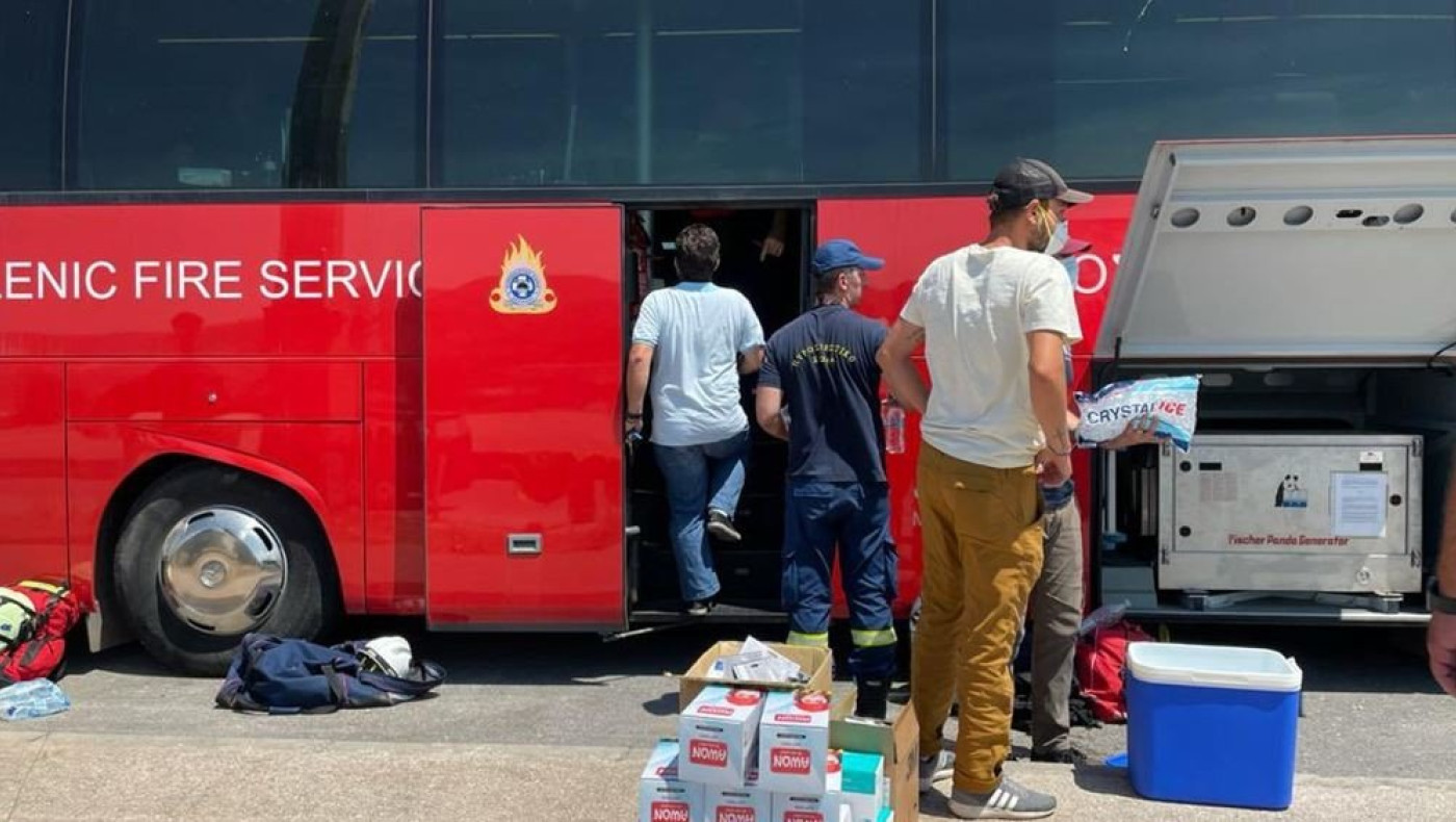 Δωρεά Π. Λασκαρίδη ύψους 1 εκατ. ευρώ σε πυρόπληκτους και Πυροσβεστική