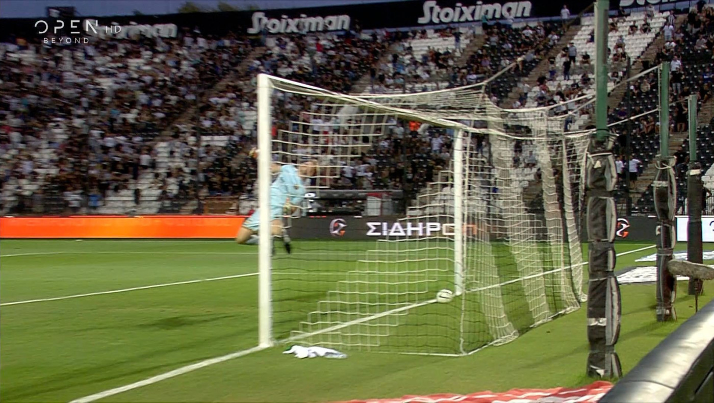 Το γκολ του ΠΑΟΚ που λανθασμένα δεν μέτρησε και προκάλεσε αντιδράσεις