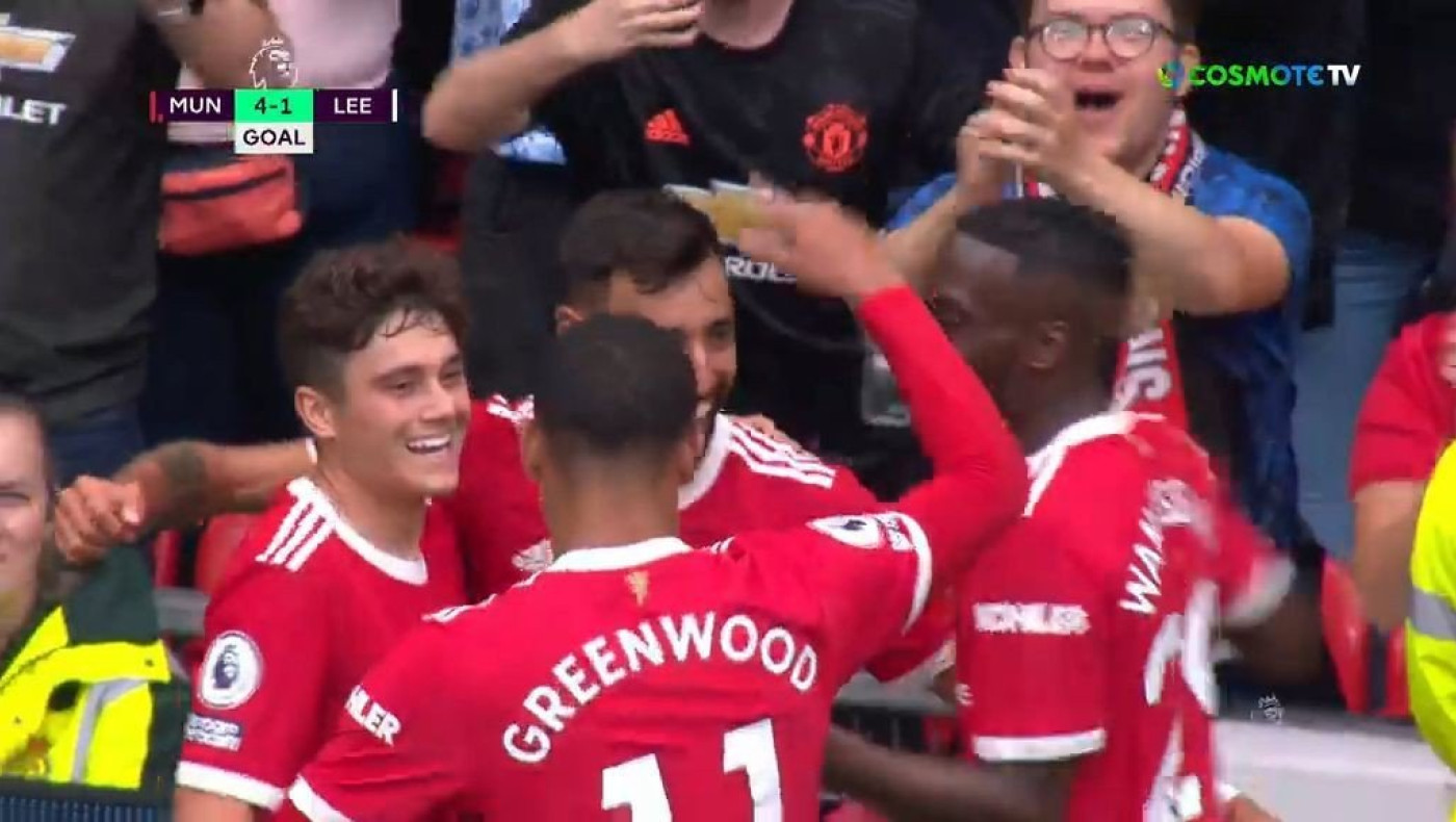 «Οργια» Μπρούνο Φερνάντες-Πογκμπά και πεντάρα της Γιουνάιτεντ επί της Λιντς