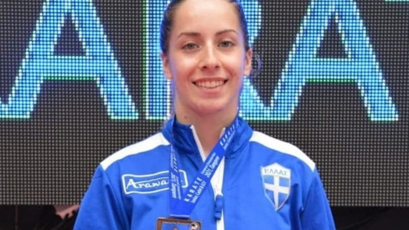 Ευρωπαϊκό Πρωτάθλημα Καράτε Νεανίδων: Χάλκινο μετάλλιο για την Στελίνα Τζίλια