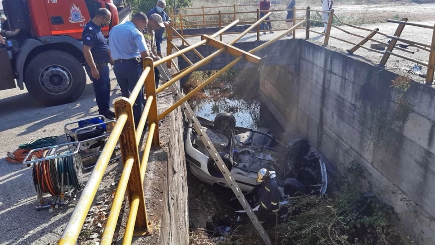 Καβάλα: Ένας νεκρός από πτώση αυτοκινήτου σε αρδευτικό κανάλι