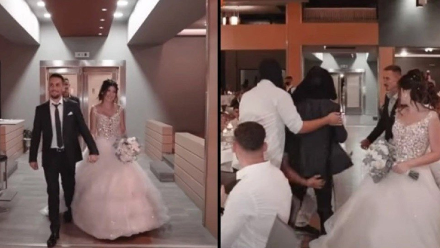 Γαμπρός μπήκε με τον ύμνο του Ολυμπιακού και τον απήγαγαν κουκουλοφόροι