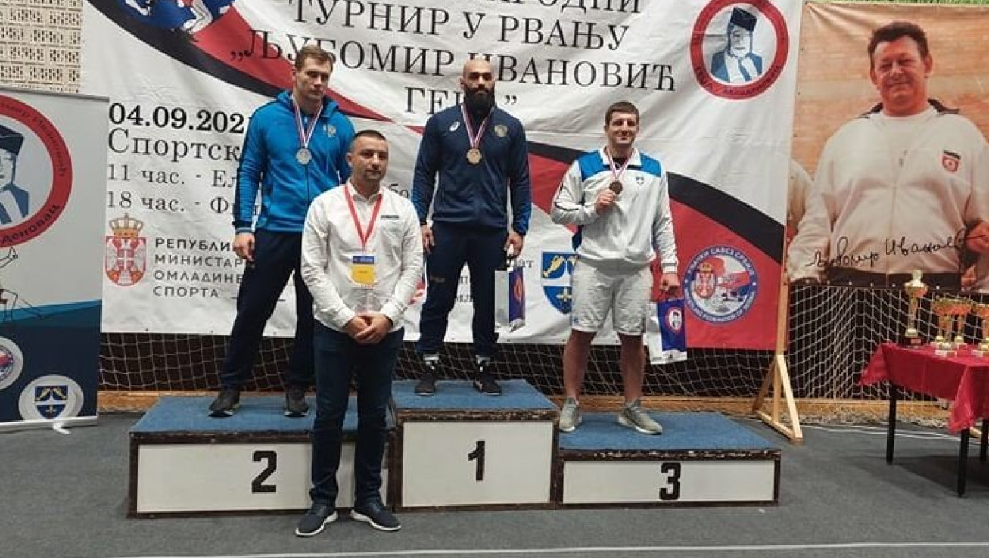 Χάλκινος στη Σερβία ο Ιωσηφίδης