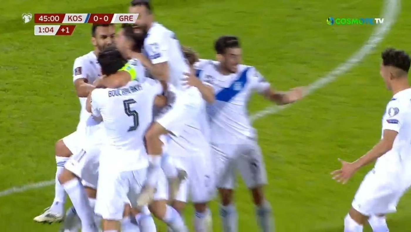 Έτσι άνοιξε το σκορ για την Εθνική ο Δουβίκας (vid)