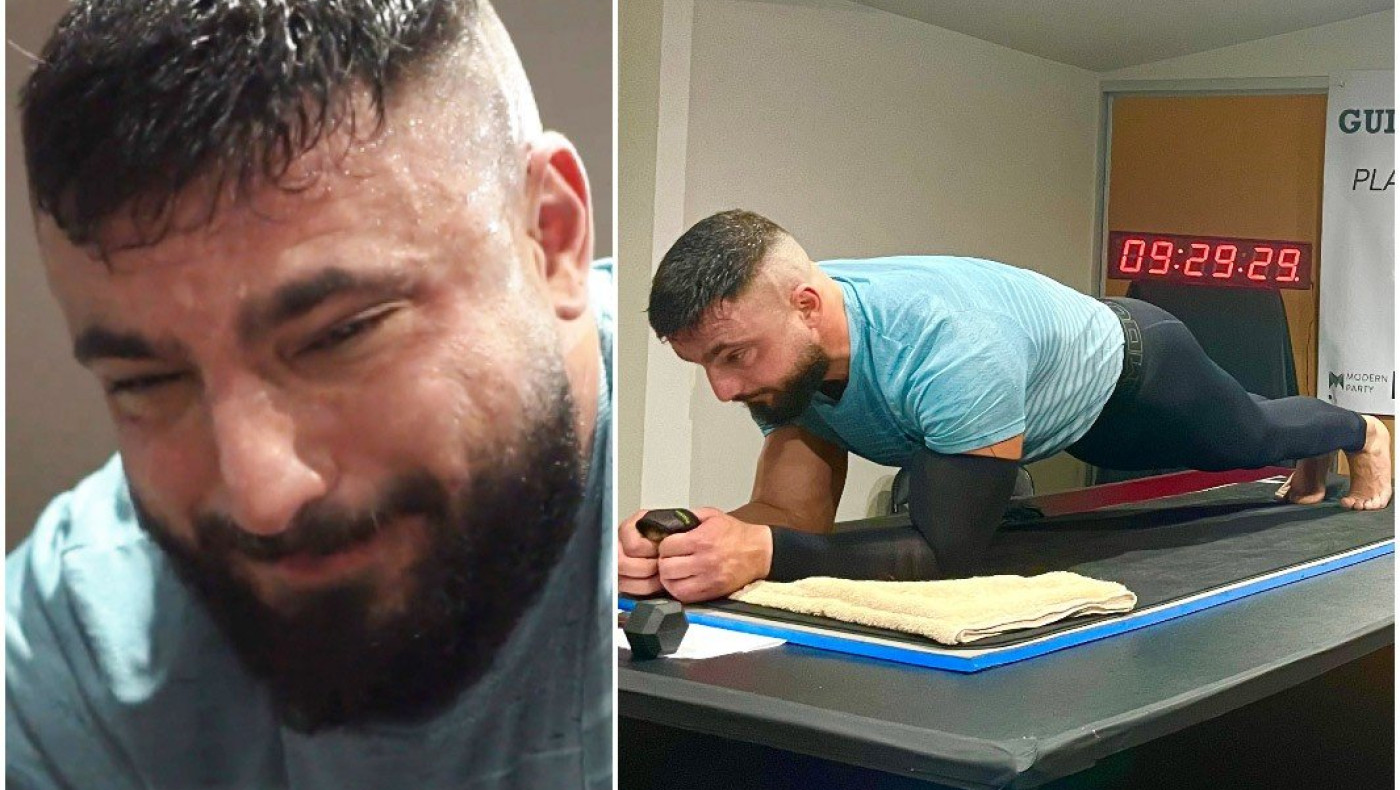 Αδιανόητο: Μπήκε στο Guinness κάνοντας «σανίδα» για… 9,5 ώρες!