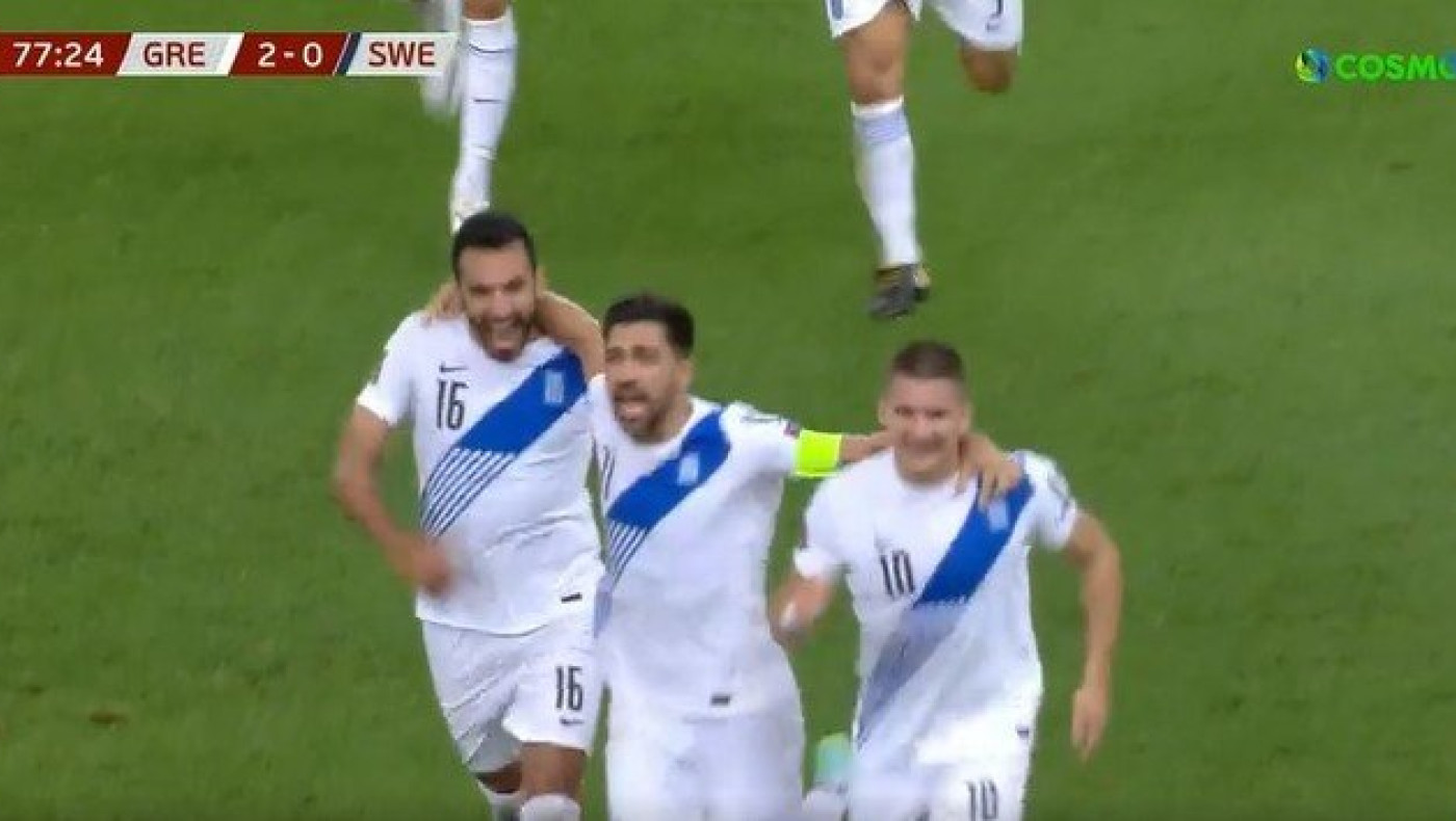 Ασίστ ο Τζόλης και γκολ ο Παυλίδης, όμως γρήγορη απάντηση των Σουηδών