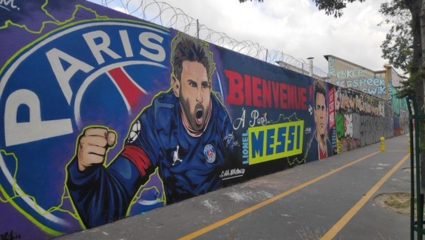 Μέσι: Το «μαγικό» γκράφιτι-πορτρέτο στο Παρίσι!