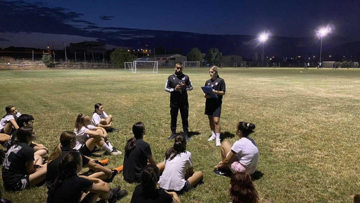 Πρώτη προπόνηση για τις «μικρές» του ΠΑΟΚ