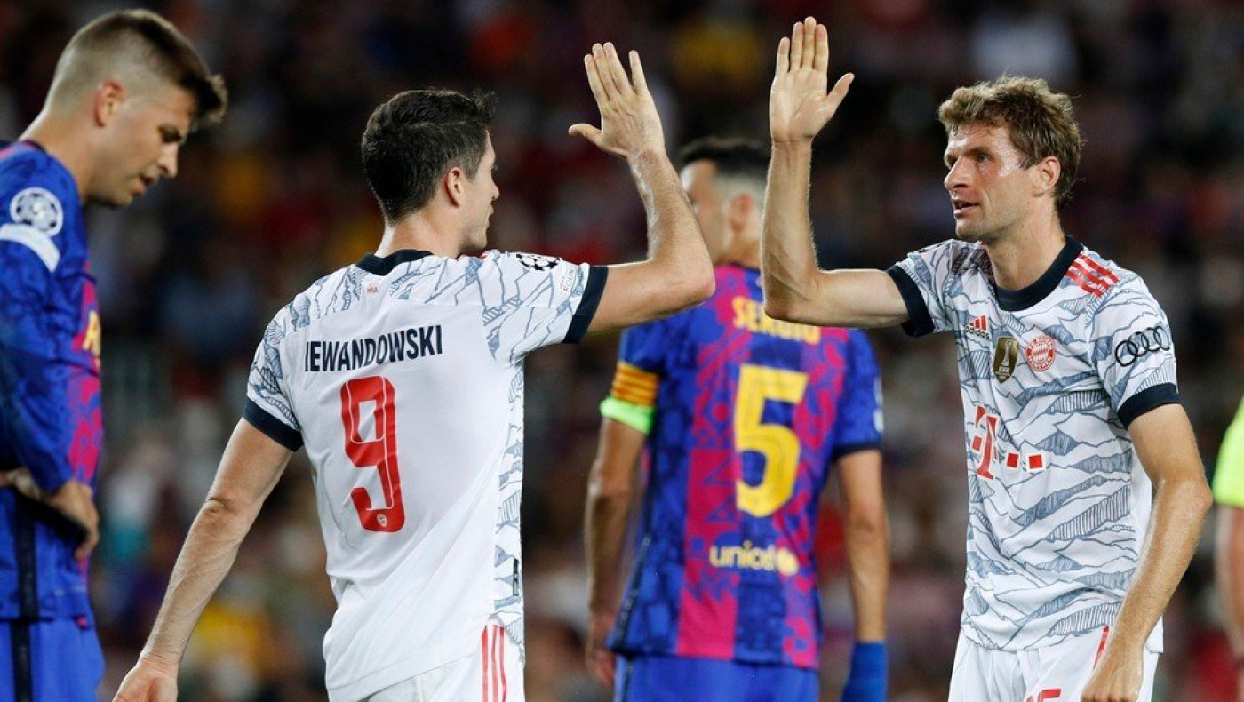 «Αέρας» πέρασε η Μπάγερν από την Βαρκελώνη - Άνετα η Γιούβε