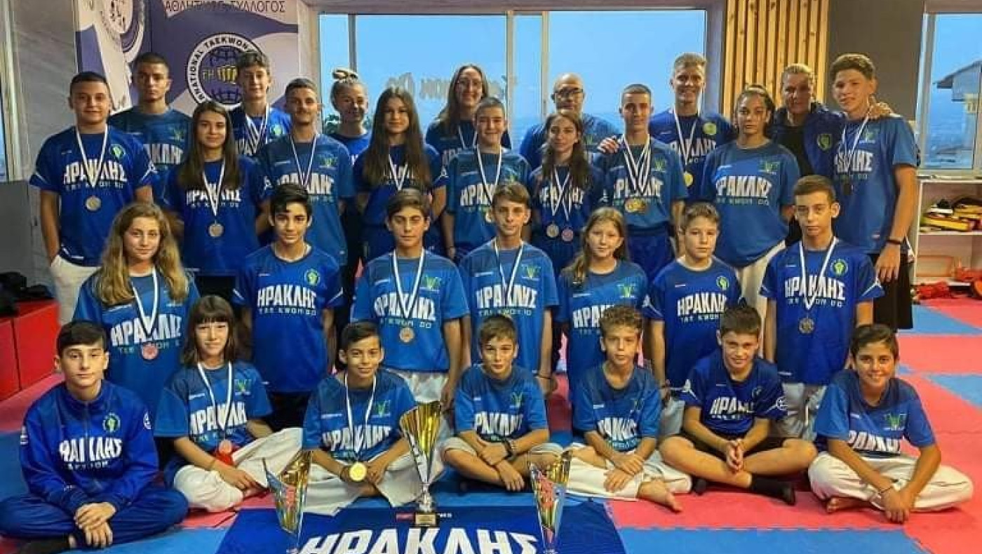 «Σάρωσε» τα μετάλλια  ο Α.Σ. Ηρακλής Ν. Ρυσίου