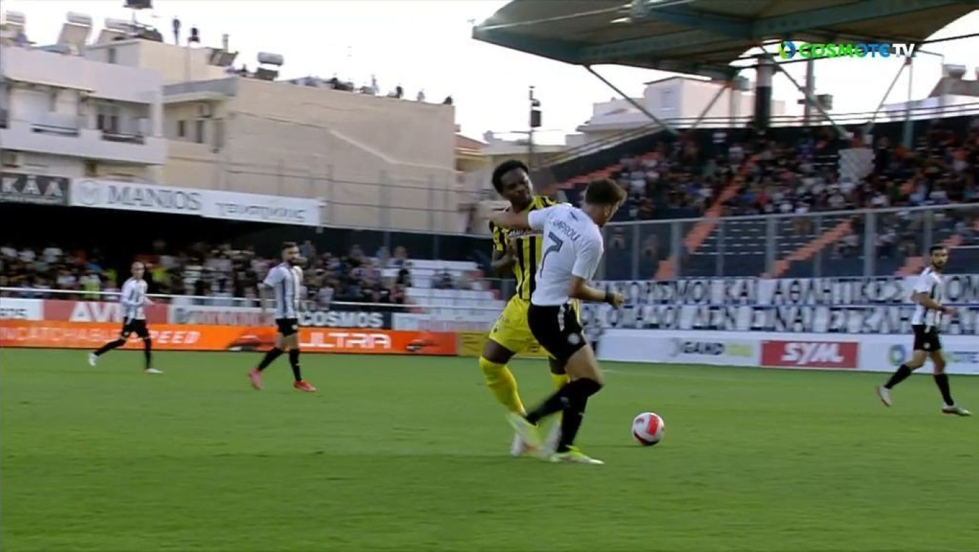 Ένταση με Λάμπρου και αποβολή Λιβάι Γκαρσία στο Ηράκλειο