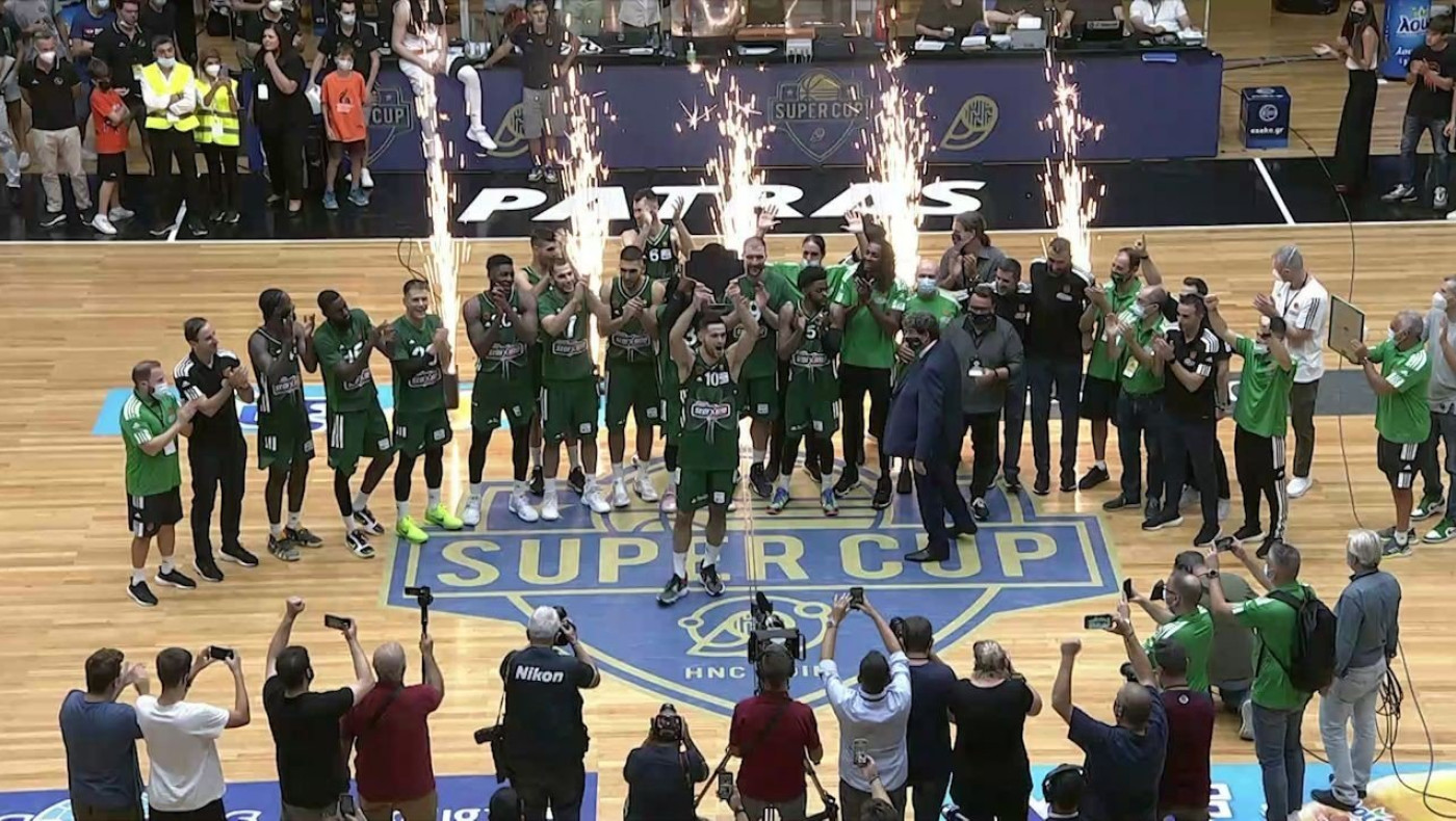 Πήρε το Super Cup ο Παναθηναϊκός , 92-83 τον Προμηθέα