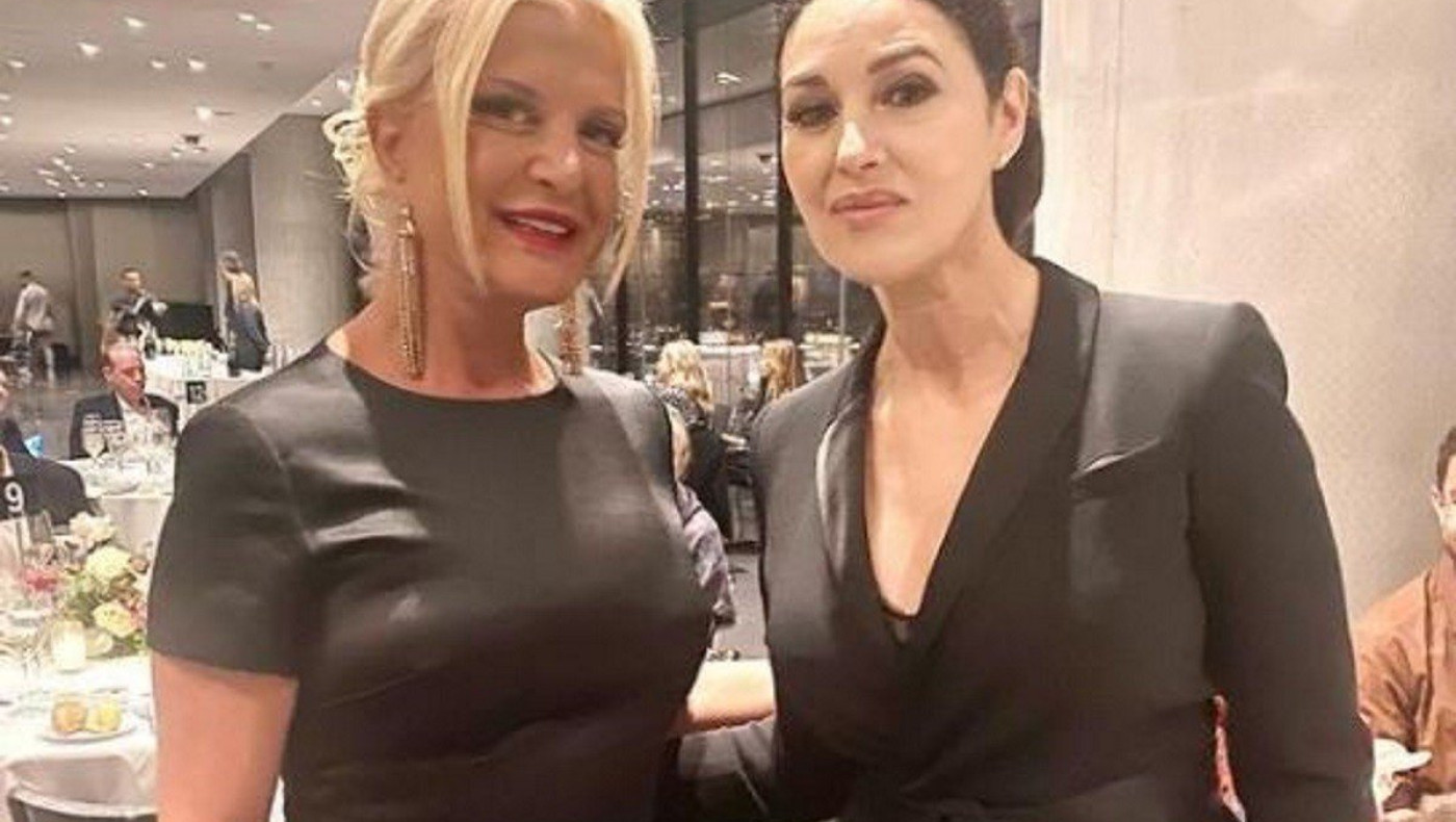 Μόνικα Μπελούτσι-Μαρίνα Πατούλη: Δείπνησαν με φόντο την Ακρόπολη