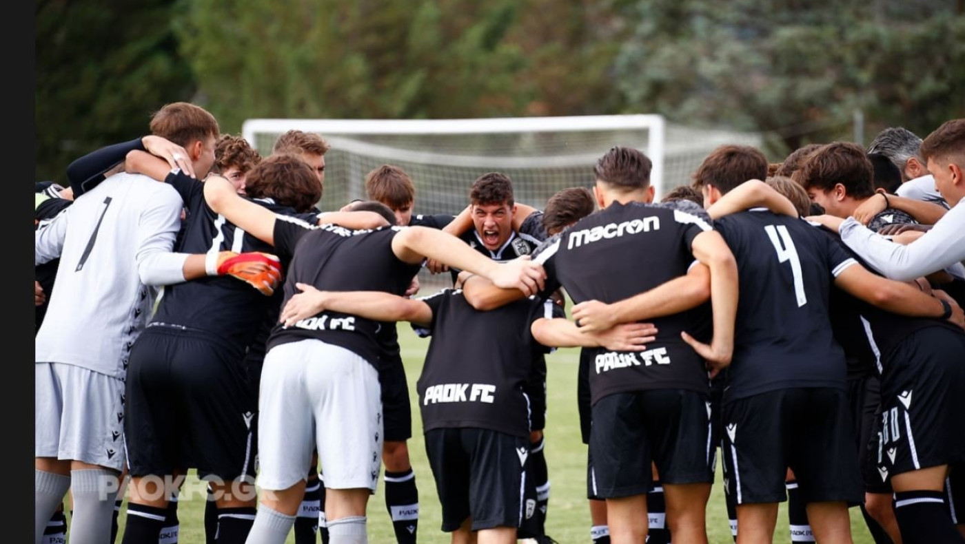 ΠΑΟΚ: Νέα εμφατική νίκη για την Κ17, διέλυσε με 6-1 τον Παναιτωλικό