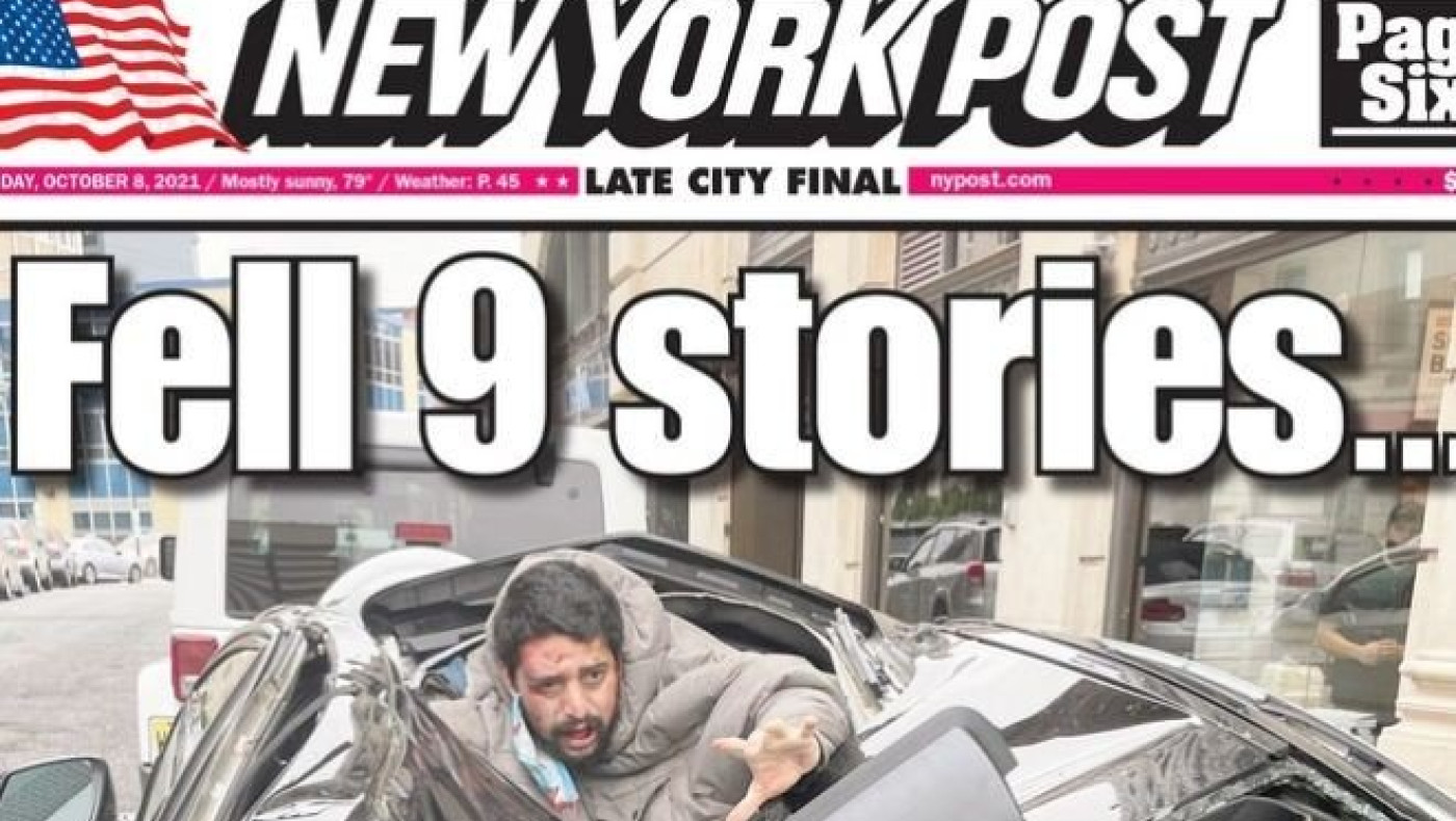 ΗΠΑ: Άνδρας έπεσε από τον 9ο όροφο και σώθηκε