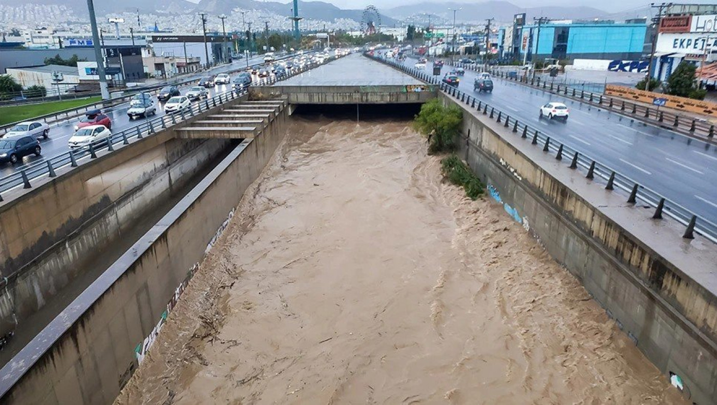 Κακοκαιρία: Απαγόρευση κυκλοφορίας σε Κηφισό, παραλιακή - Κλειστό αύριο το Δημόσιο