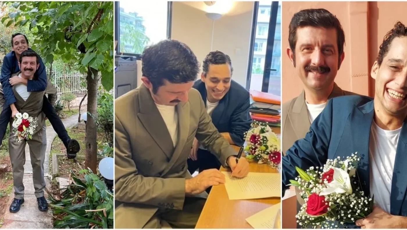 Μιχάλης Οικονόμου - Γιώργος Μακρής: Υπέγραψαν σύμφωνο συμβίωσης