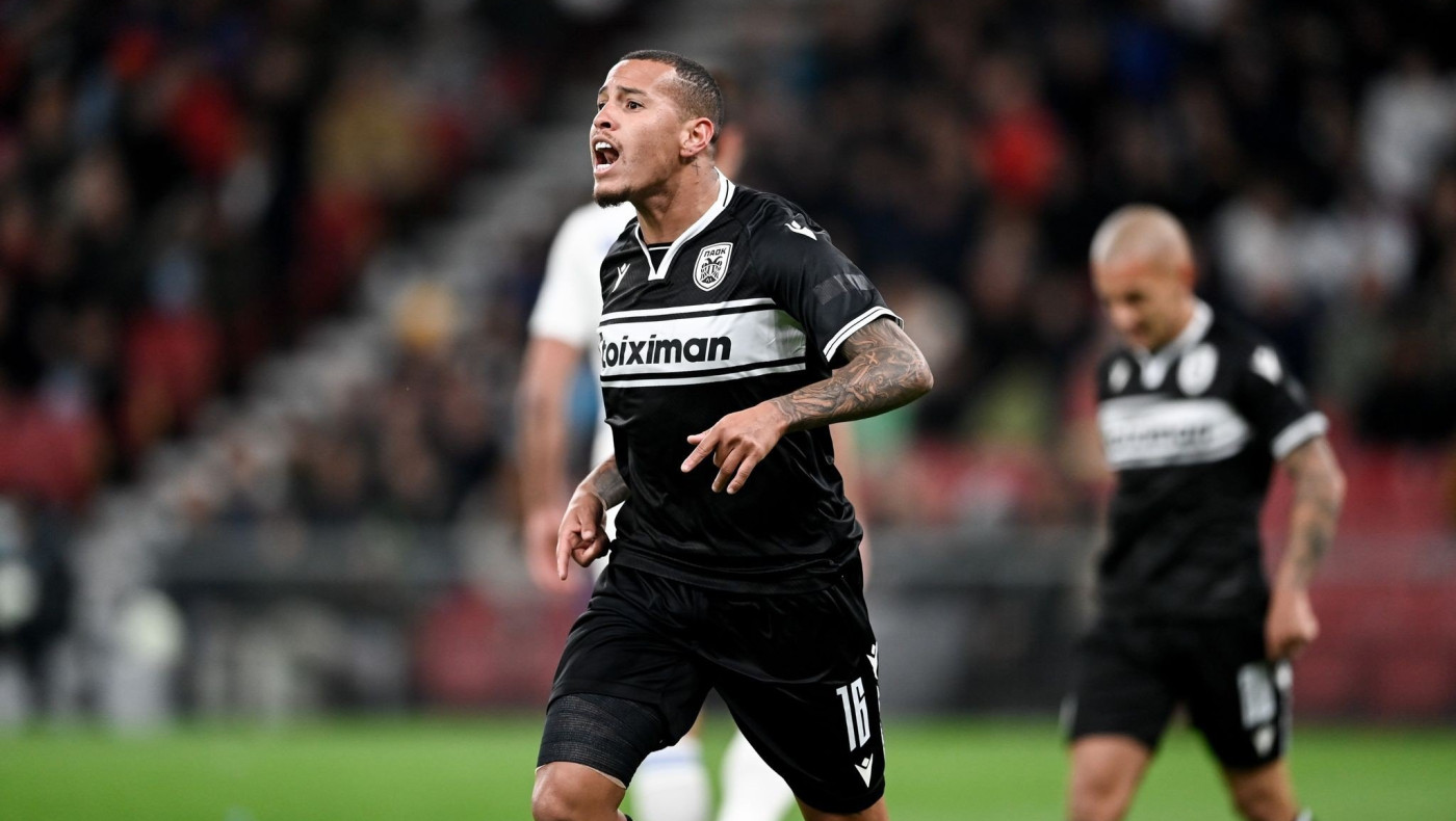 Το 0-1 του ΠΑΟΚ με τον Σίντκλεϊ στο Πάρκεν