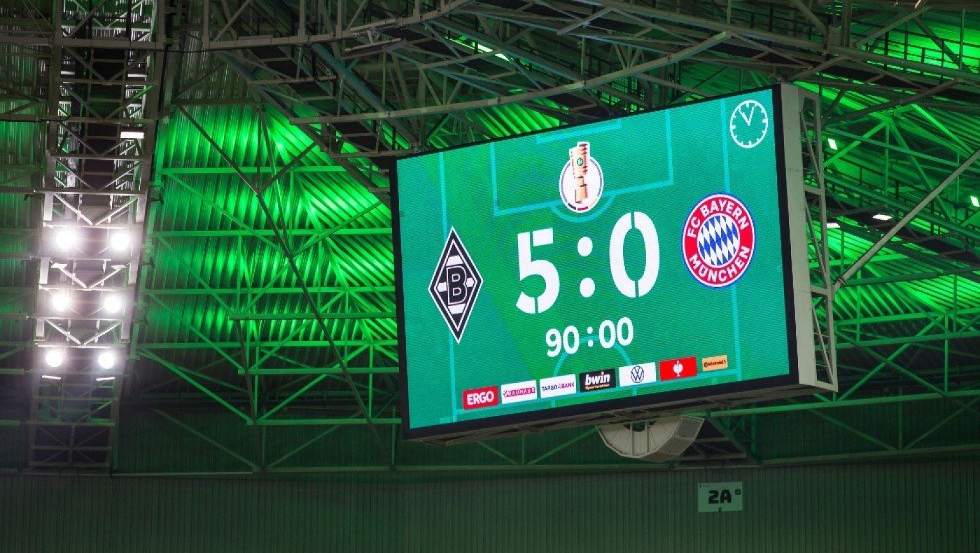 Η Γκλάντμπαχ έβαλε τέλος στο σερί 84 παιχνιδιών της Μπάγερν!