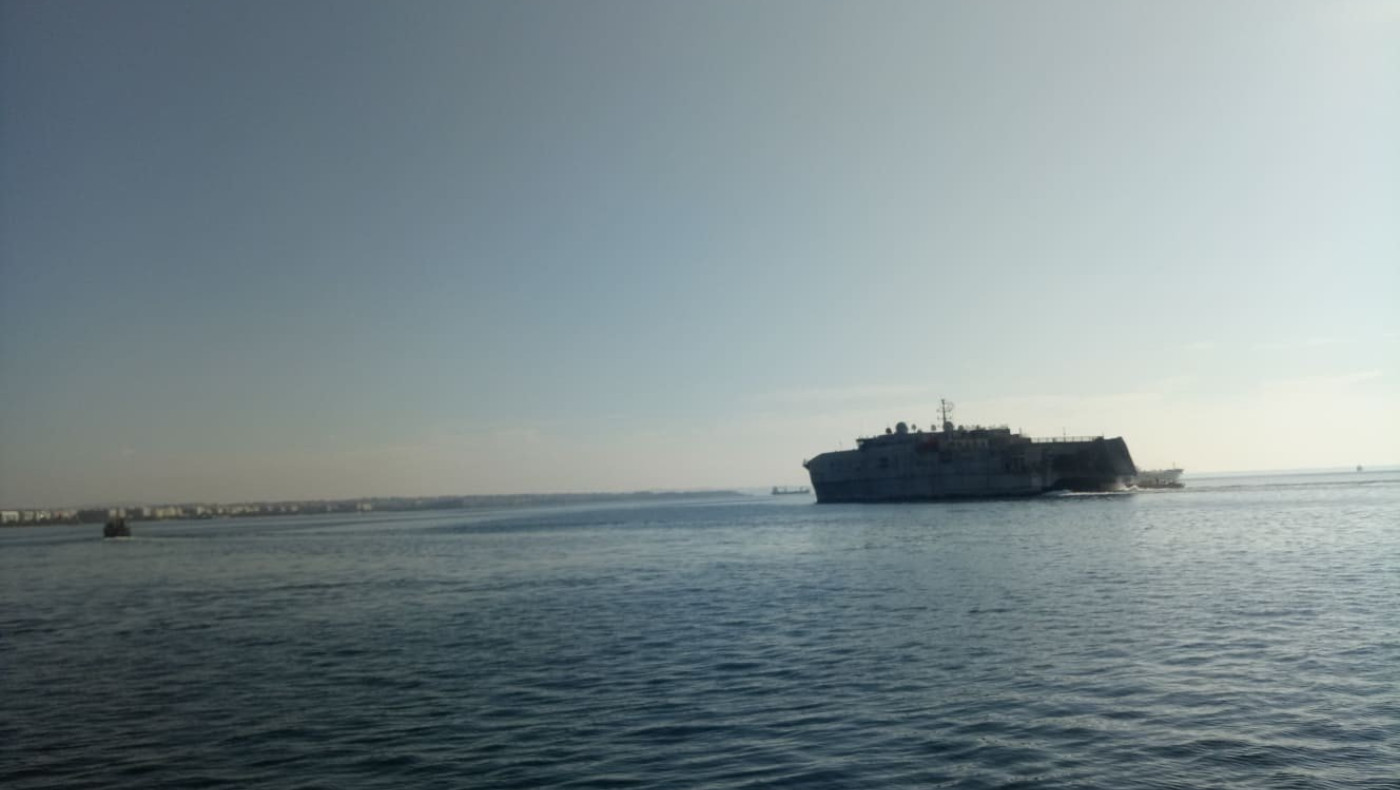 Αποχώρησε το αμερικανικό πλοίο YUMA από τον Θερμαϊκό!