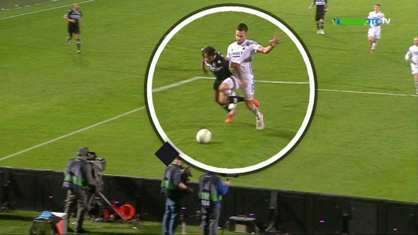 Το πέναλτι που ζήτησε ο ΠΑΟΚ σε πτώση του Άκπομ