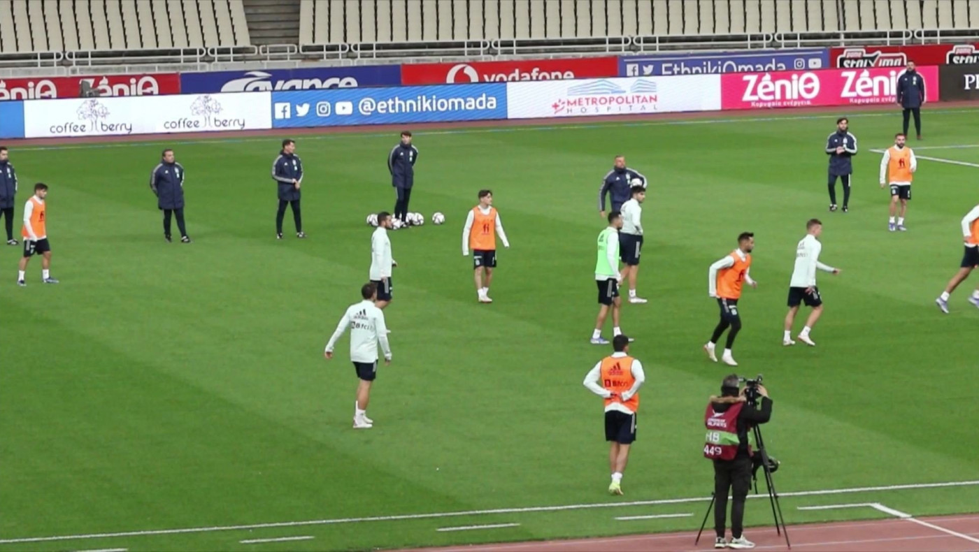 Εθνική Ελλάδας: Η προπόνηση στο ΟΑΚΑ - Οι απόντες και η κατάσταση των Ισπανών