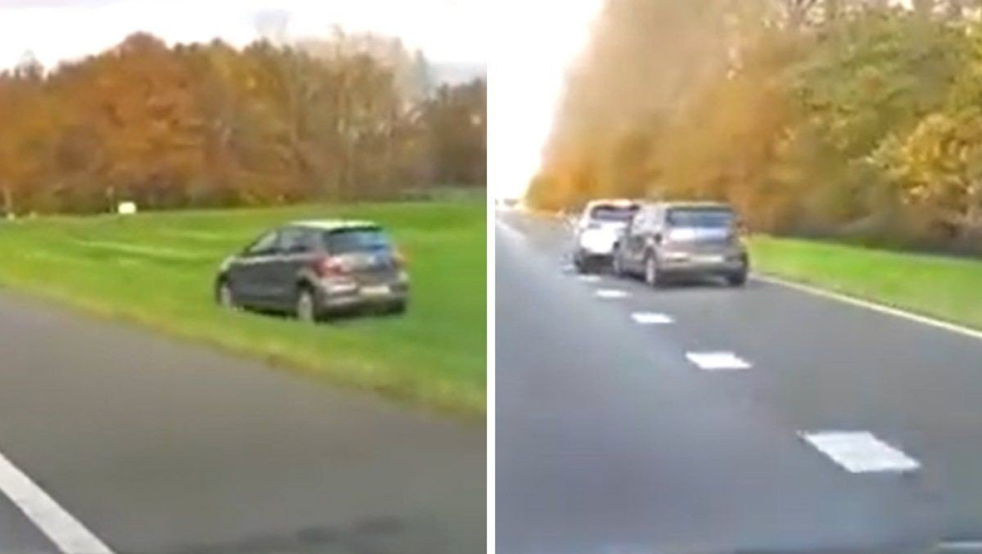 Οδηγός στην Ολλανδία «θυσιάζει» το αυτοκίνητό του για να σώσει αναίσθητη οδηγό