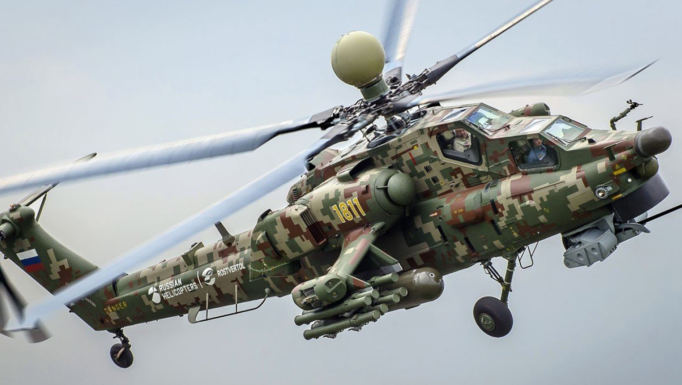 «Dubai Airshow 2021»: Παρθενική επίδειξη για το επιθετικό ελικόπτερο Mi-28NE Night Hunter