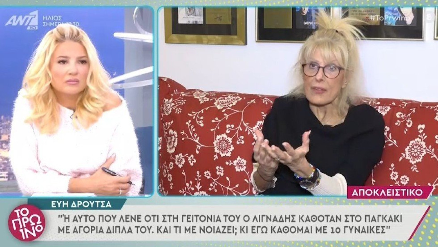 Δρούτσα για Λιγνάδη: «Όταν πας με κάποιο παιδί και το πληρώνεις γιατί μετά βγαίνει και λέει με βίασε;»