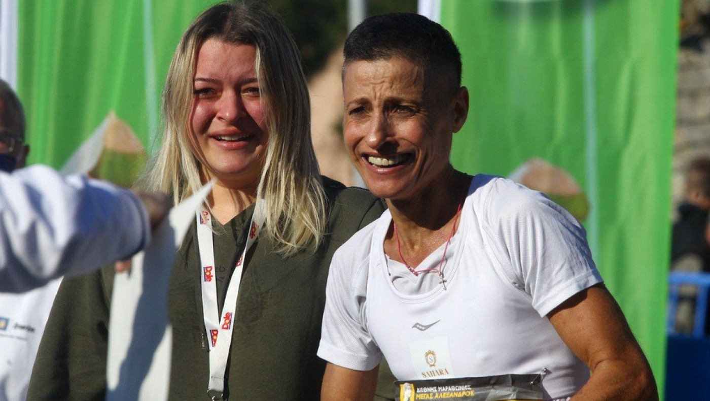 Το μεγαλείο ψυχής της Σόνιας Τσεκίνι: Πρώτη στον Μαραθώνιο παρά τις χημειοθεραπείες