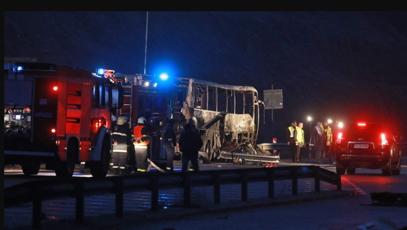 Βουλγαρία-Λεωφορείo: Τα πτώματα ήταν στοιβαγμένα και είχαν γίνει στάχτη