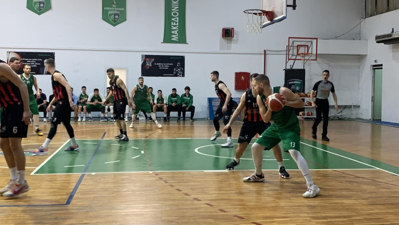 Αίαντας-Μακεδονικός: Ντέρμπι κορυφής στον 4ο όμιλο της Β' Εθνικής μπάσκετ