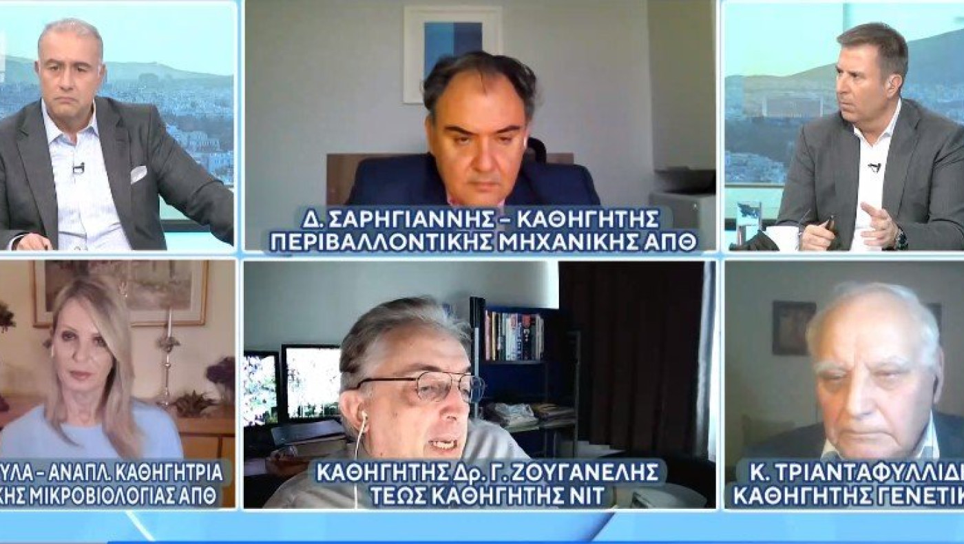 Χαμός στον «αέρα» του ΑΝΤ1 – Καθηγητής αμφισβητεί τα εμβόλια