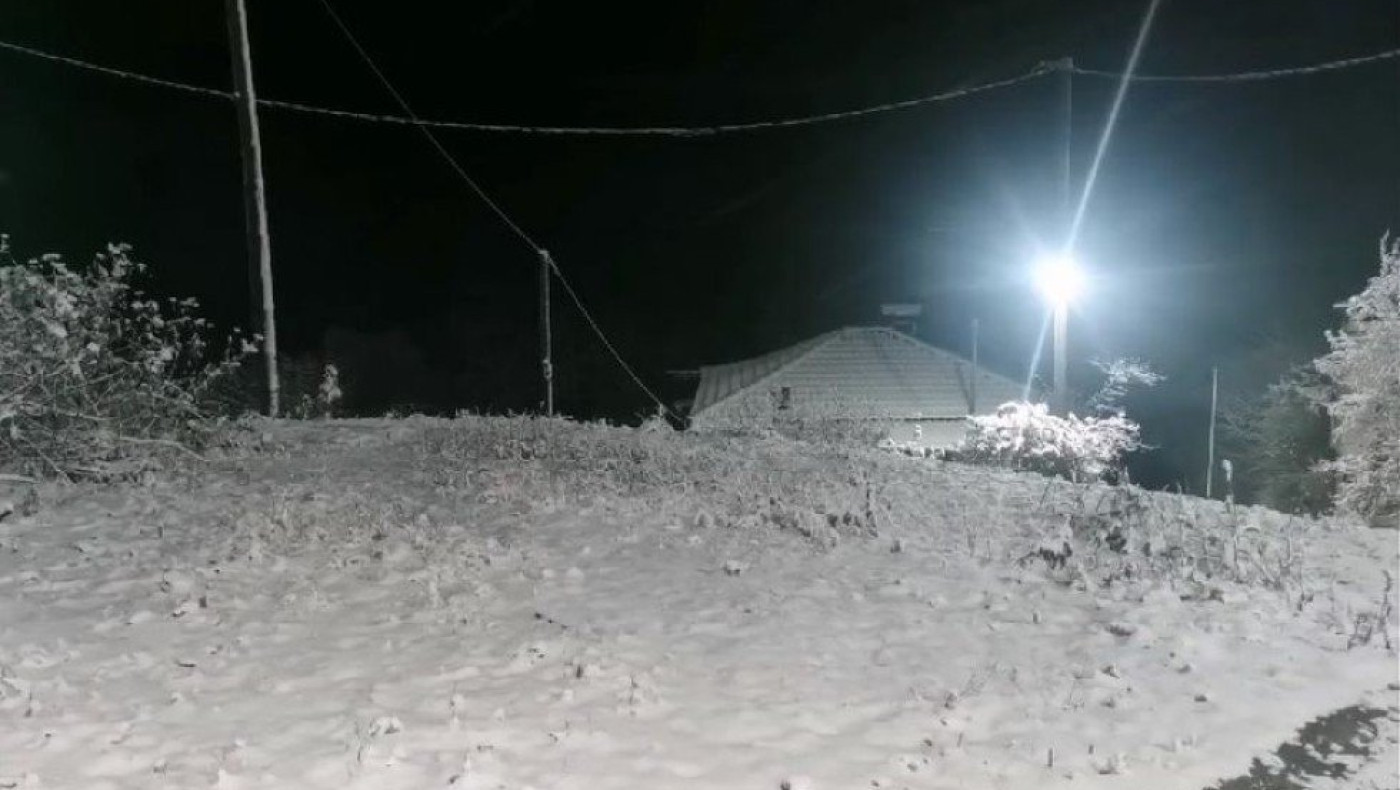 Σέρρες: Στα “λευκά” το Καρυδοχώρι