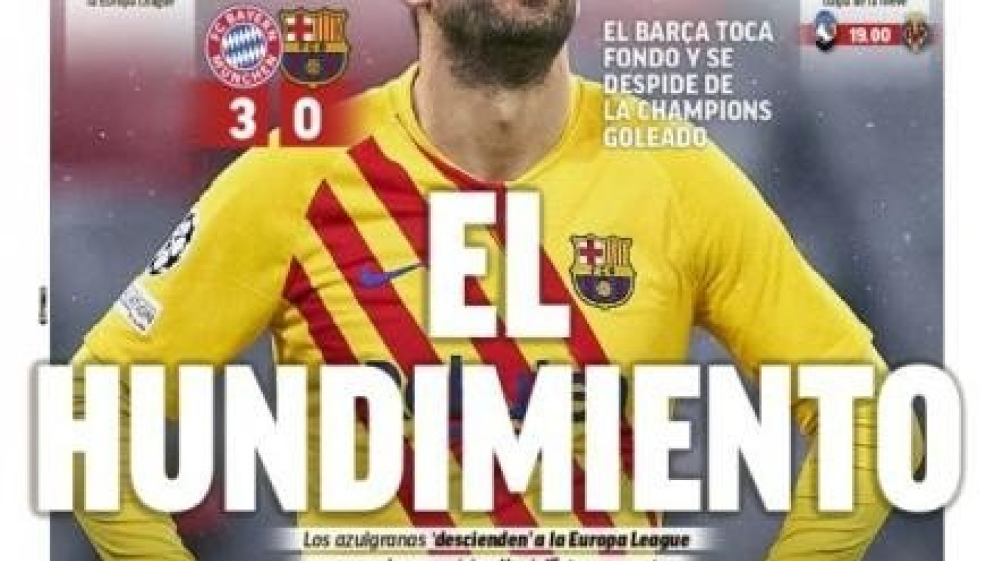 Τα ισπανικά ΜΜΕ για τον αποκλεισμό της Μπαρτσελόνα: «Κατάρρευση»