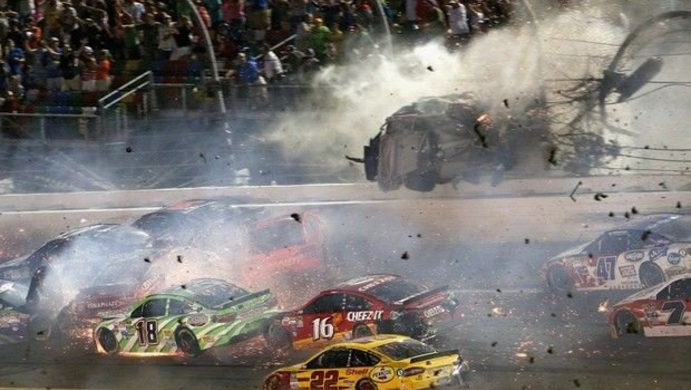 Ατύχημα-«κόλαση» στη Ντεϊτόνα (video)