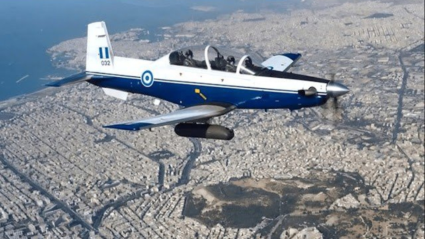 Οπλισμένα Ελληνικά T-6A Texan II εναντίον τουρκικών UAV στο Αιγαίο