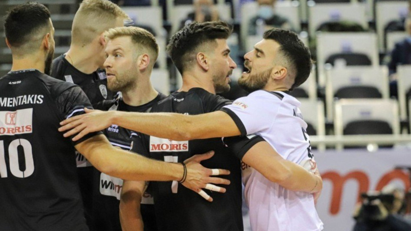 ΠΑΟΚ - Βόλεϊ: Πρώτος με άνετη νίκη επί της Κηφισιάς