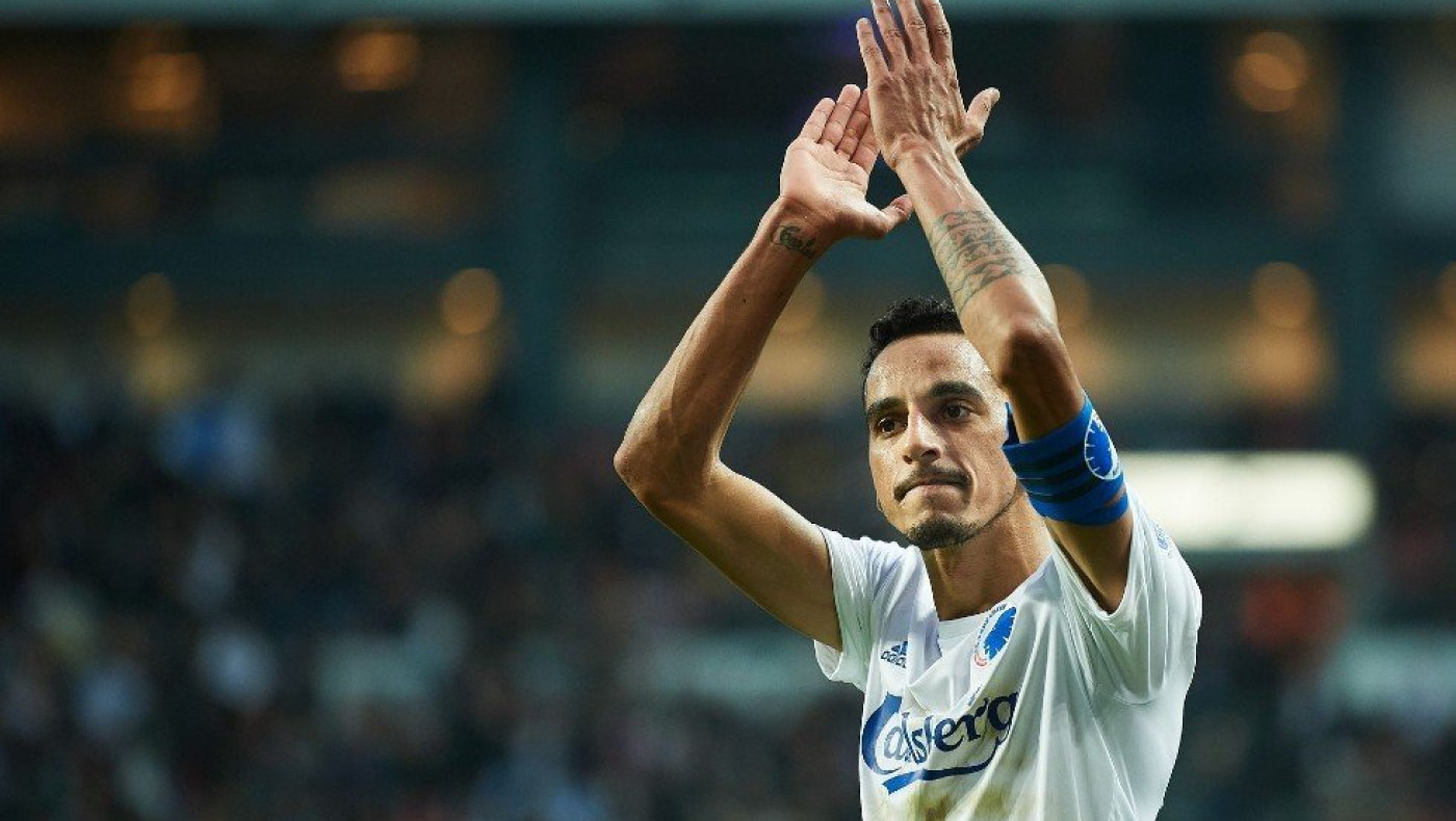 Το πανό συμπαράστασης των φίλων της Κοπεγχάγης στον Ζέκα